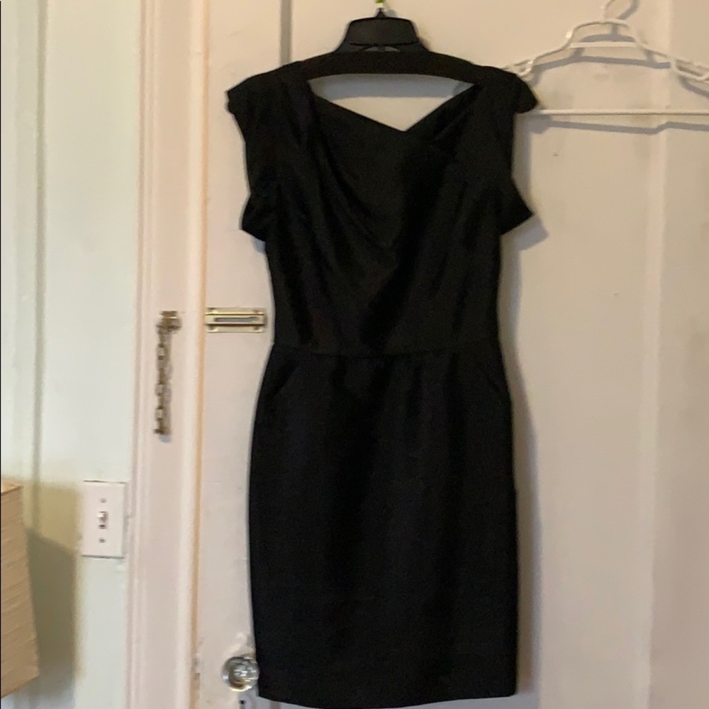 NWT Phillip Lam black cocktail dress sz0
